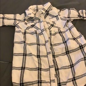 Girls shirt dress